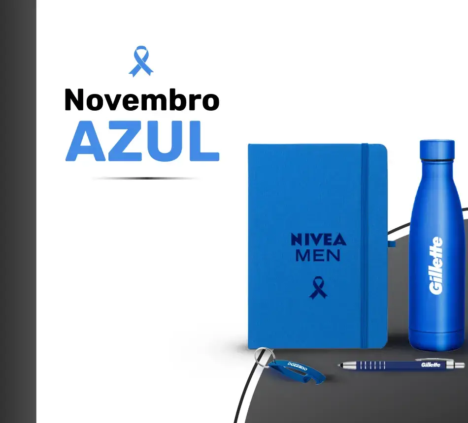 No Novembro Azul, a Promofy une criatividade e responsabilidade, oferecendo brindes personalizados que apoiam a conscientização e a saúde masculina de forma marcante. No Novembro Azul, a Promofy une criatividade e responsabilidade, oferecendo brindes personalizados que apoiam a conscientização e a saúde masculina de forma marcante.
