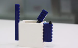 lego blocks para a comemoração do dia dos pais