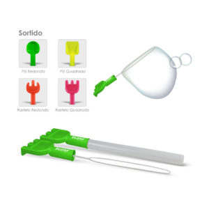 Bolha de sabão com pá