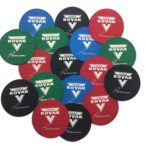 Porta copo emborrachado redondo