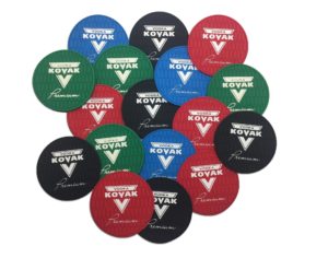 Porta copo emborrachado redondo