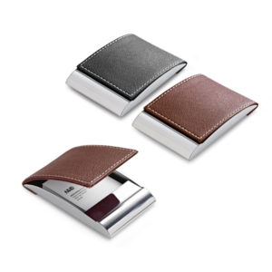 Porta cartão courino