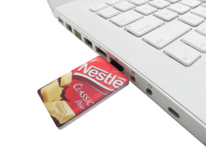 Pen Drive Mini Card Personalizado