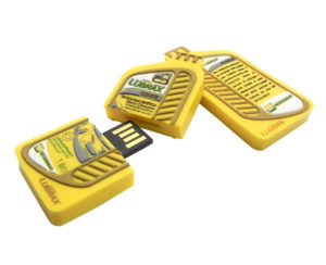 Pen Drive Emborrachado Customizado 2D – Qualquer Formato