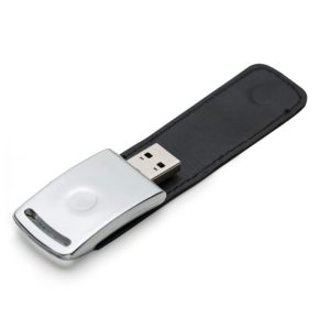 Pen Drive de Couro Personalizado Elite
