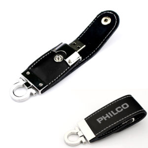 Pen Drive de Couro Personalizado