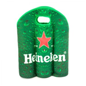 Porta long neck Triplo em neoprene