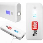 Power Bank com Lanterna 10.000 mAh