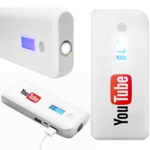 Power Bank com Lanterna 10.000 mAh