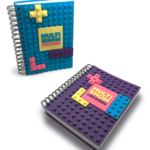 Caderno Lego emborrachado