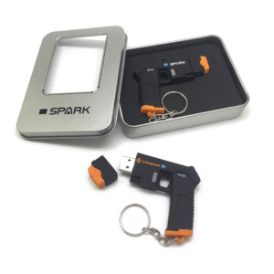 Pen Drive Customizado Emborrachado 3D em Qualquer Formato