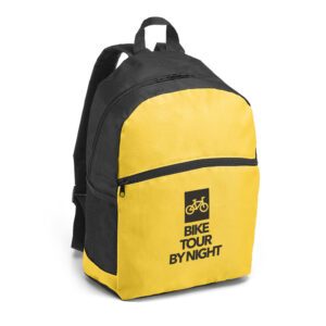 Mochila com interior forrado e bolso