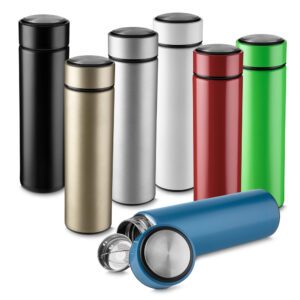 Garrafa Térmica em aço inox com infusor (450ml)