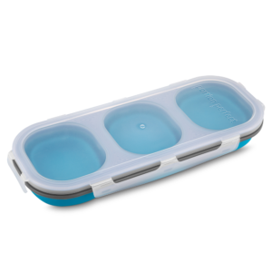 Lancheira silicone (03 compartimentos)