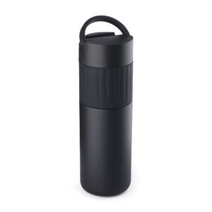 Garrafa térmica inox com apoio de celular (500ml)
