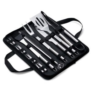 Kit Churrasco com estojo (17 Peças)