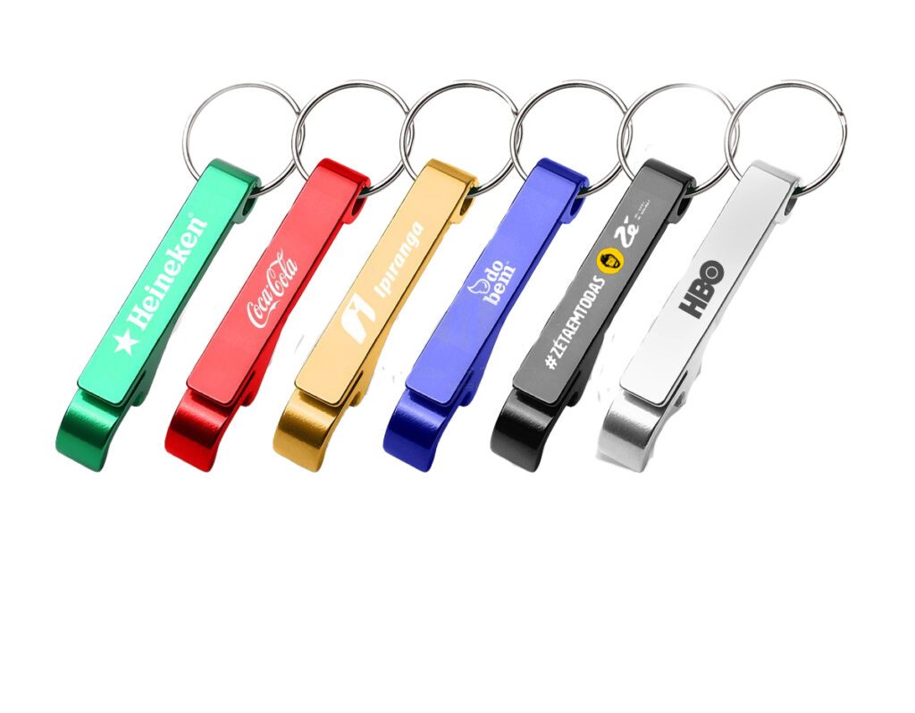 Chaveiro abridor (diversas cores)