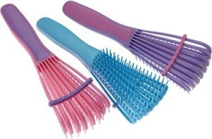 Escova Polvo p/Cabelo Cacheado