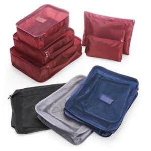 Kit Bolsa Organizadora viagem (6 Peças)