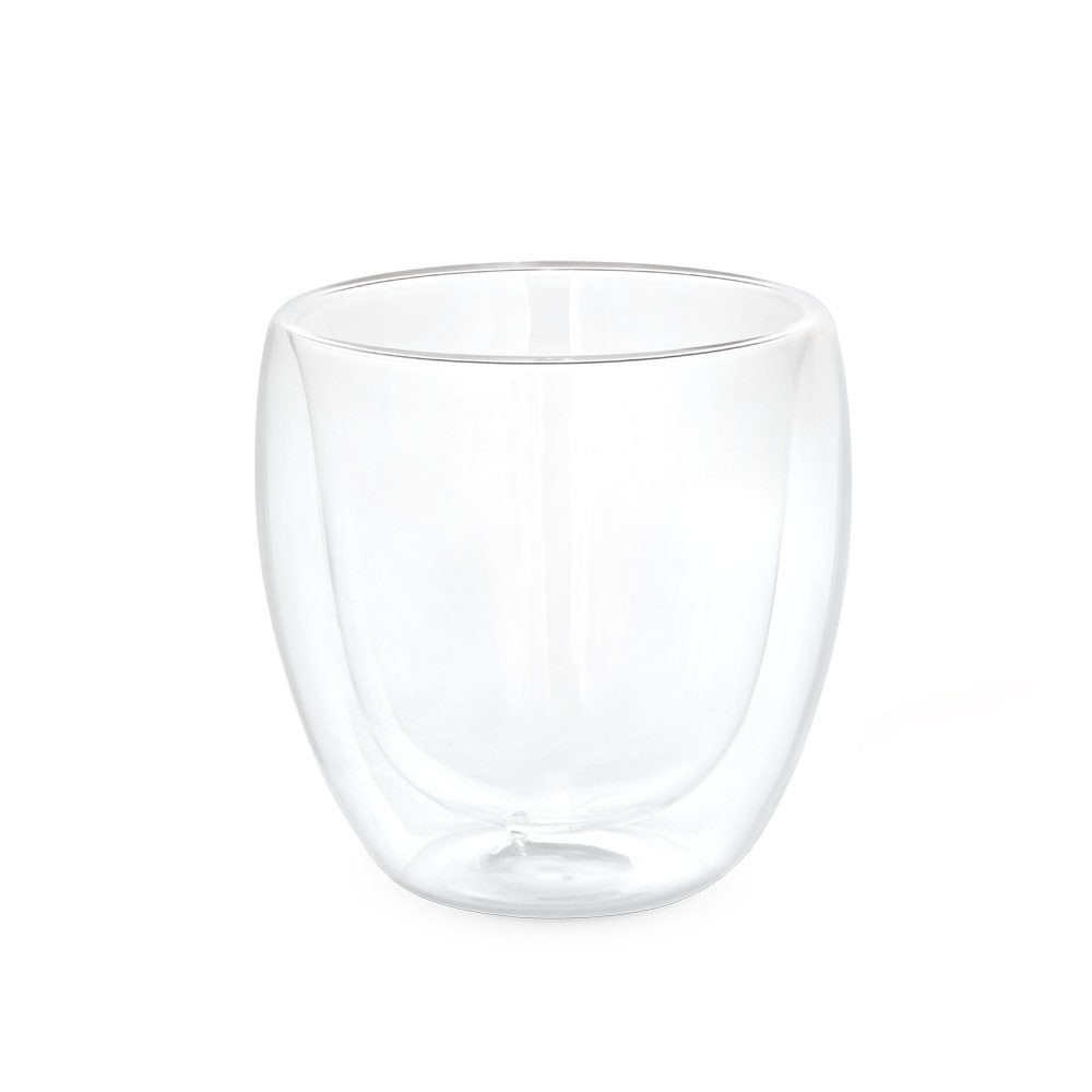 Copo de vidro parede dupla (220ml)