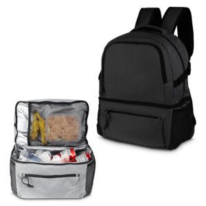 Mochila com bolsa térmica