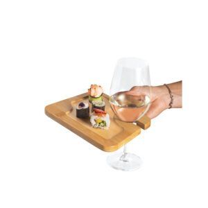 Prato com porta copo