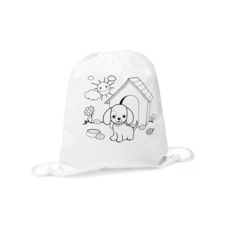 Sacochila para colorir