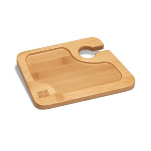 Prato com porta copo