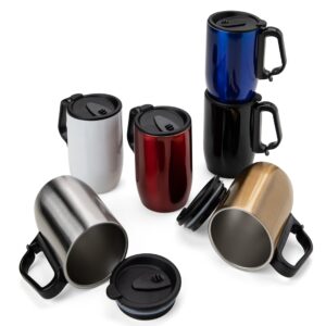Caneca Inox Parede Dupla (350 ml)