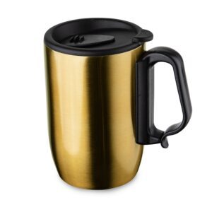 Caneca Inox Parede Dupla (350 ml)
