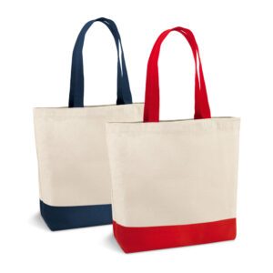 Bolsa com base colorida
