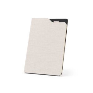 Caderno A5 capa dura (100% rPET)