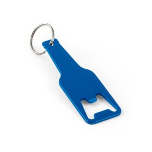 Chaveiro em alumínio com abridor de garrafas
