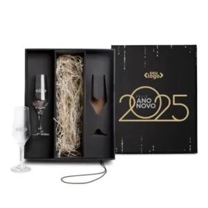 Jogo De Taças De Vidro P/ Champagne 186 Ml