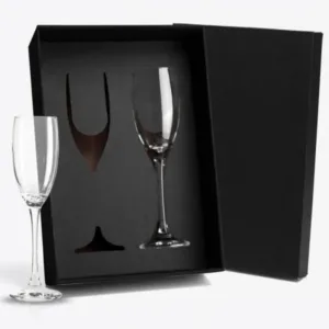 Jogo De Taças De Vidro P/ Champagne 190 Ml