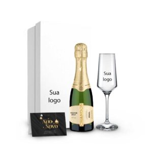 Kit Festivo Fim de Ano Champagne