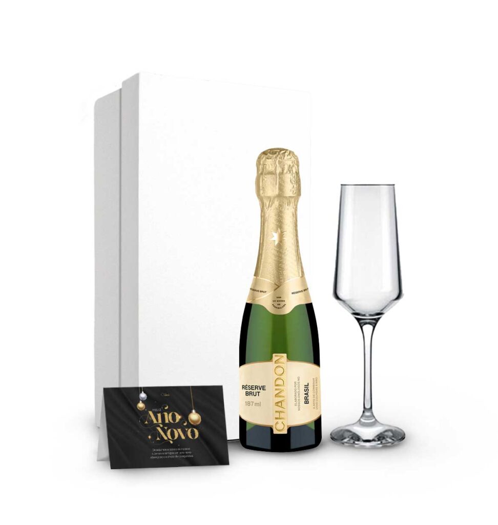 Kit Festivo Fim de Ano Champagne