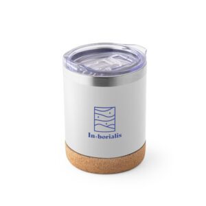 Copo térmico de viagem aço inox 400 mL