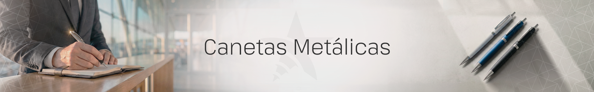 Canetas metálicas