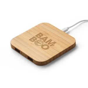 Powerbank por indução Eco Bamboo