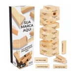 Torre Bockout – Empilha & Desmonta Personalizada