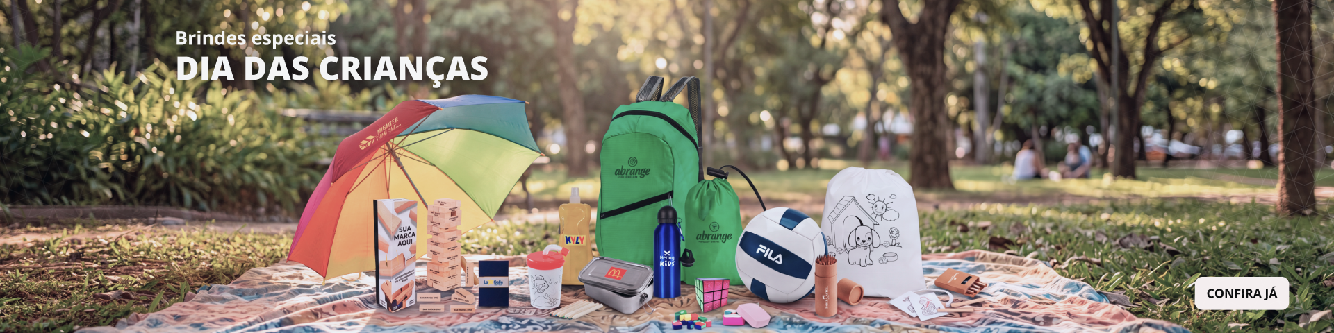No Dia das Crianças, celebre com criatividade e propósito. A Promofy oferece brindes infantis personalizados que encantam os pequenos e transformam o seu evento em um momento inesquecível. Explore nosso catálogo completo. Descubra diversas opções de brindes para o Dia das Crianças e escolha agora as soluções que mais combinam com seus objetivos, seu público e a proposta da sua ação promocional.