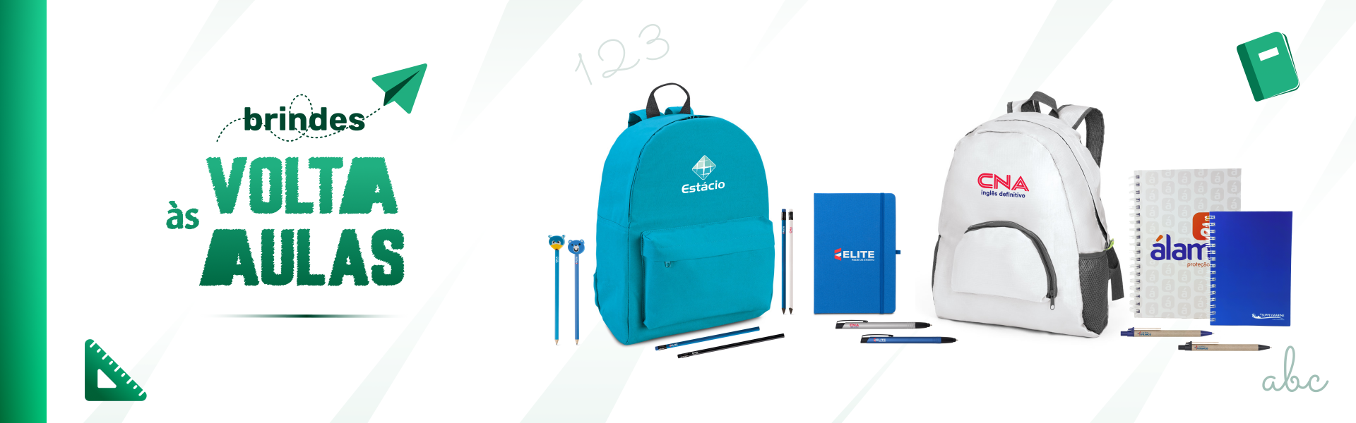 A Volta às Aulas é o momento perfeito para destacar sua marca com brindes criativos e de alta qualidade. Mochilas, cadernos e acessórios personalizados que unem estilo, funcionalidade e confiança em cada detalhe. 📚✨