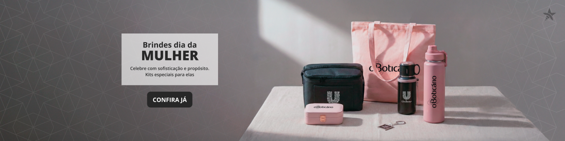 Na Promofy, unimos inovação e autoridade para criar brindes que celebram o Dia Internacional da Mulher com sofisticação e impacto, destacando o poder das conexões