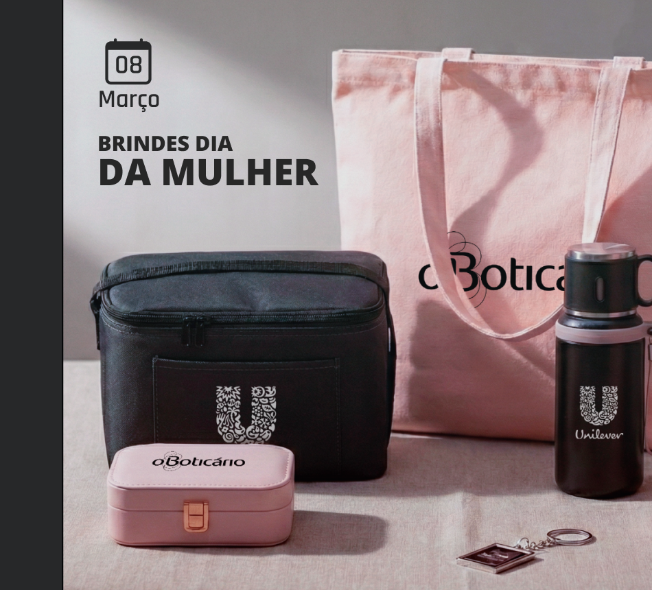 Na Promofy, unimos inovação e autoridade para criar brindes que celebram o Dia Internacional da Mulher com sofisticação e impacto, destacando o poder das conexões